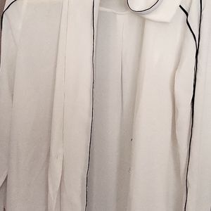 Zara | Zara Tie-Up Blouse Top Size